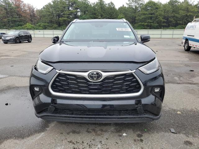5TDGZRBH7MS112759 - 2021 TOYOTA HIGHLANDER XLE Սև լուսանկար 5