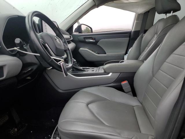 5TDGZRBH7MS112759 - 2021 TOYOTA HIGHLANDER XLE Սև լուսանկար 7