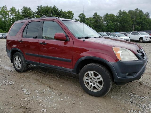 JHLRD78872C037890 - 2002 HONDA CR-V EX RED photo 4