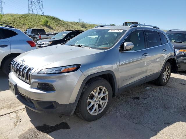 1C4PJMCS5HW560623 - 2017 JEEP CHEROKEE LATITUDE SILVER photo 1