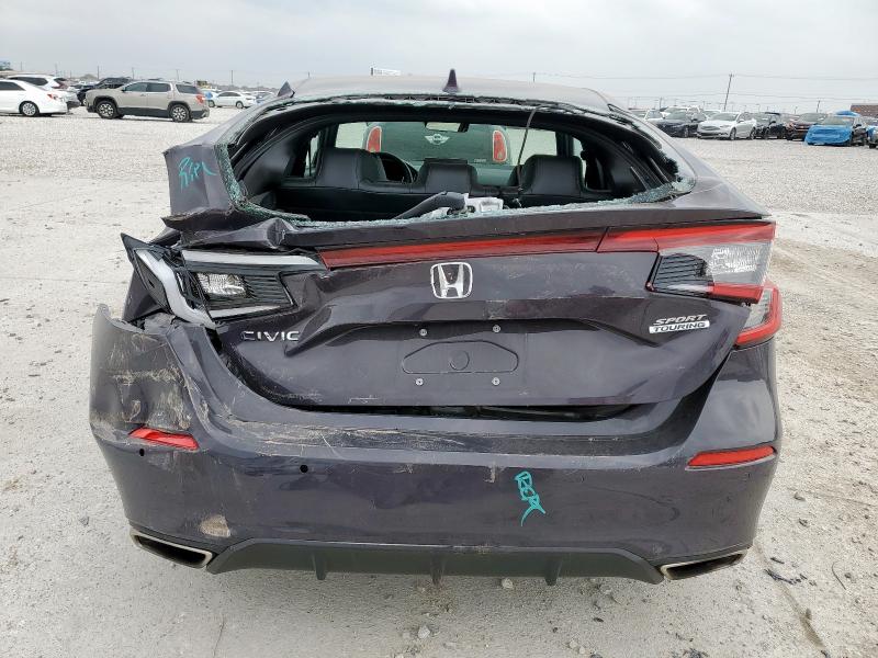 19XFL1H86RE008920 - 2024 HONDA CIVIC SPORT TOURING CHARCOAL photo 6