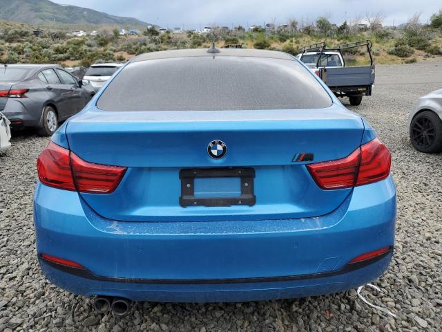 WBA4J3C59JBL03451 - 2018 BMW 430XI GRAN COUPE BLUE photo 6