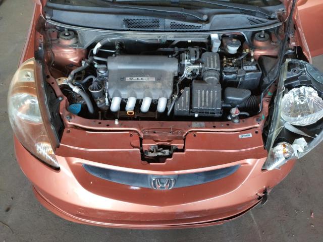 JHMGD37687S042931 - 2007 HONDA FIT S ნარინჯისფერი ფოტო 11