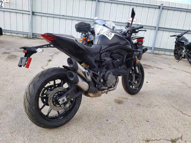 ZDMMAMDT1NB005928 - 2022 DUCATI MONSTER BLACK photo 4