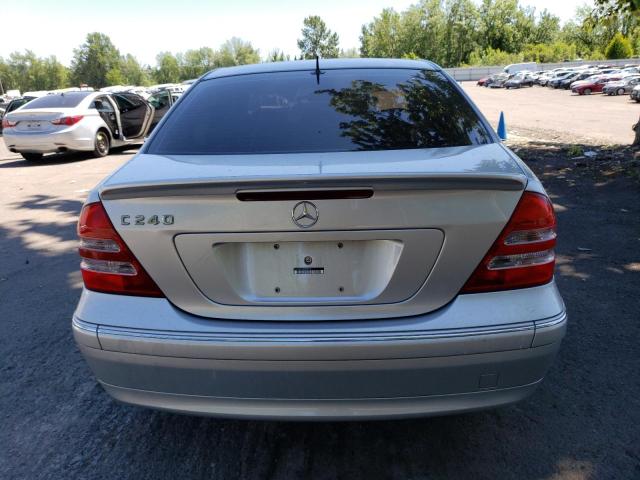 WDBRF61JX2E005811 - 2002 MERCEDES-BENZ C 240 SILVER photo 6