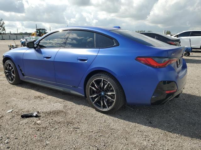 WBY33AW03PFP73343 - 2023 BMW I4 M50 BLUE photo 2