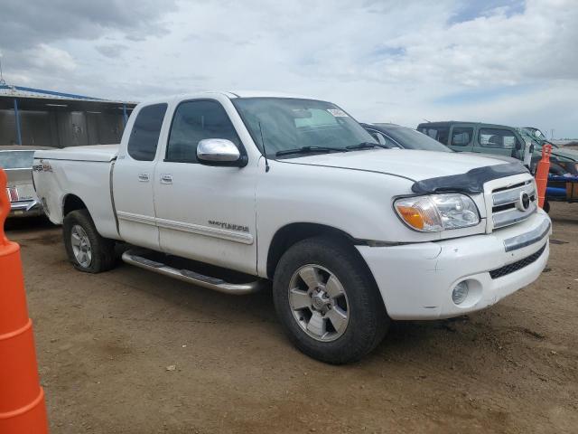 5TBBT441X6S487670 - 2006 TOYOTA TUNDRA ACCESS CAB SR5 WHITE photo 4