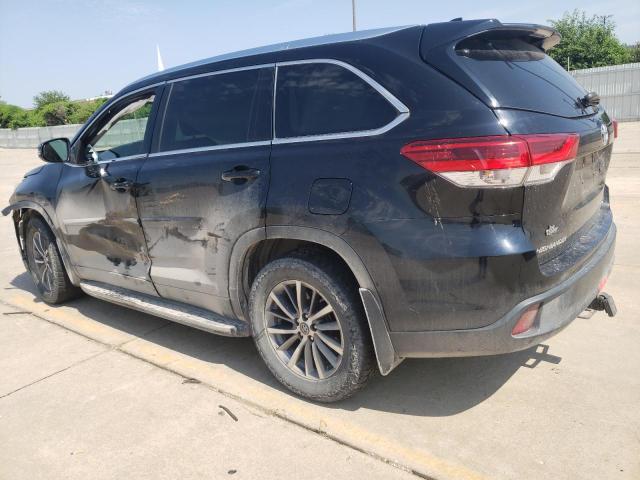 5TDJZRFH8HS436843 - 2017 TOYOTA HIGHLANDER SE BLACK photo 2