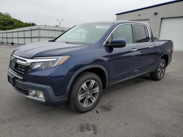 5FPYK3F74KB022632 - 2019 HONDA RIDGELINE RTL BLUE photo 1