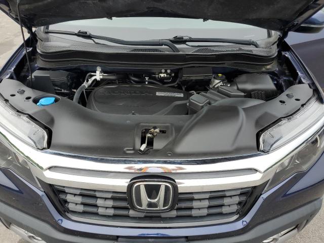 5FPYK3F74KB022632 - 2019 HONDA RIDGELINE RTL BLUE photo 11