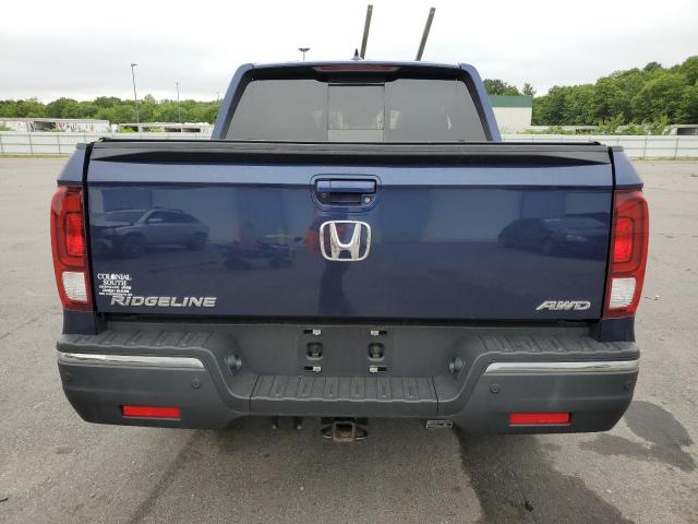 5FPYK3F74KB022632 - 2019 HONDA RIDGELINE RTL BLUE photo 6