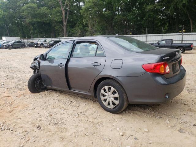 2T1BU4EE3AC426698 - 2010 TOYOTA COROLLA BASE GRAY photo 2