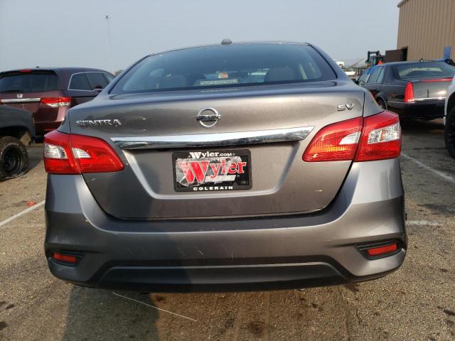 3N1AB7AP5JL618036 - 2018 NISSAN SENTRA S GRAY photo 6