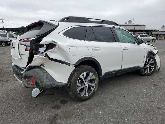 4S4BTANC7N3115656 - 2022 SUBARU OUTBACK LIMITED WHITE photo 3