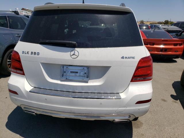 WDCGG8JB6DG040339 - 2013 MERCEDES-BENZ GLK 350 4MATIC WHITE photo 6