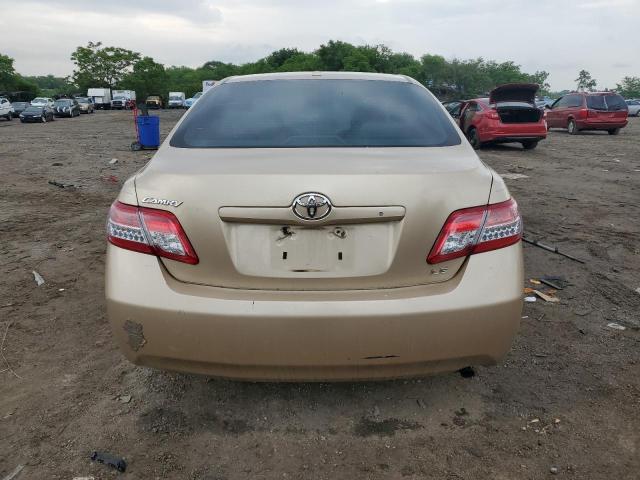 4T1BF3EK3AU005511 - 2010 TOYOTA CAMRY BASE GOLD photo 6