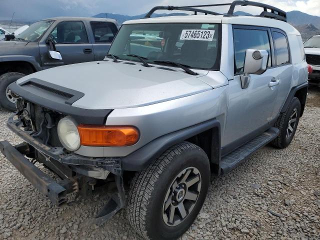 JTEBU11F970079065 - 2007 TOYOTA FJ CRUISER SILVER photo 1