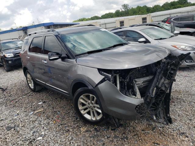 1FM5K7D80EGB14910 - 2014 FORD EXPLORER XLT GRAY photo 4