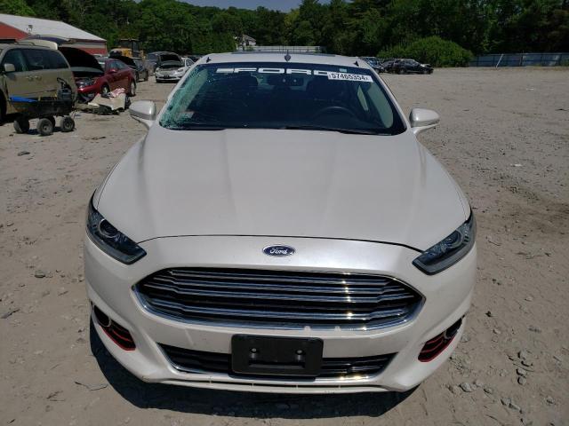 3FA6P0D92GR128920 - 2016 FORD FUSION TITANIUM WHITE photo 5