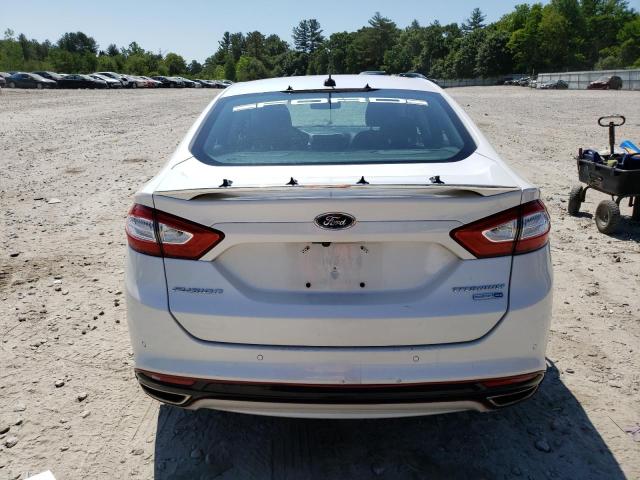 3FA6P0D92GR128920 - 2016 FORD FUSION TITANIUM WHITE photo 6