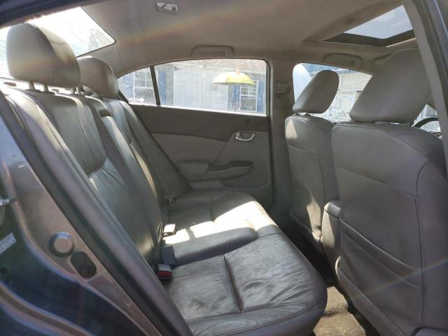 2HGFB2F90CH307790 - 2012 HONDA CIVIC EXL 灰色 照片 10