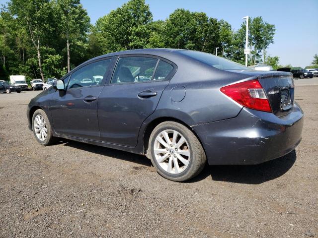 2HGFB2F90CH307790 - 2012 HONDA CIVIC EXL 灰色 照片 2