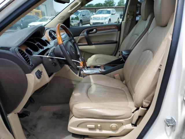 5GAKVDED8CJ314279 - 2012 BUICK ENCLAVE WHITE photo 7