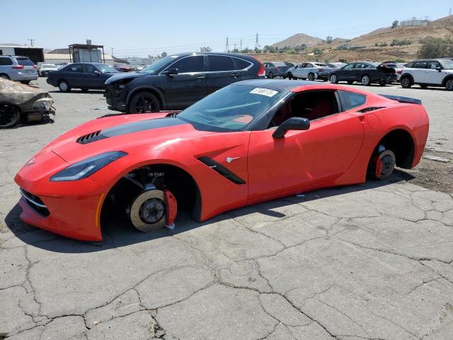 1G1YM2D79E5106864 - 2014 CHEVROLET CORVETTE STINGRAY Z51 3LT RED photo 1