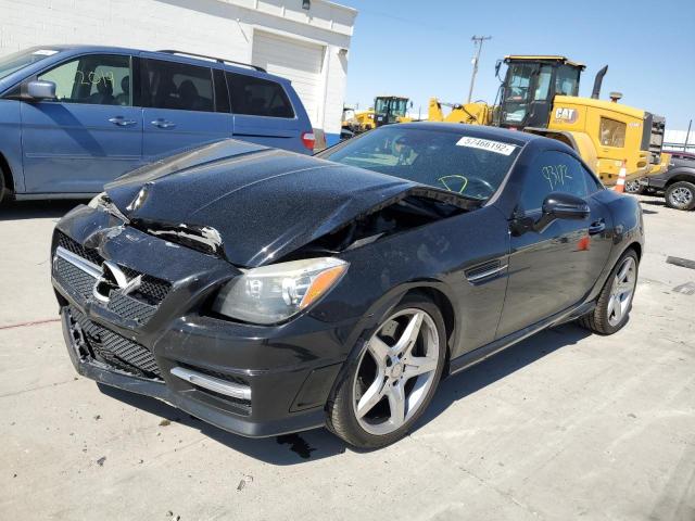 WDDPK4HA1EF080965 - 2014 MERCEDES-BENZ SLK 250 BLACK photo 2