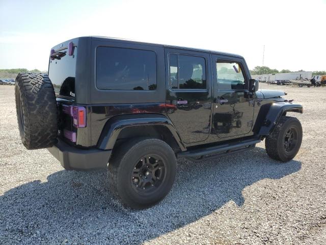 1C4HJWDG8CL244119 - 2012 JEEP WRANGLER U SPORT BLACK photo 3