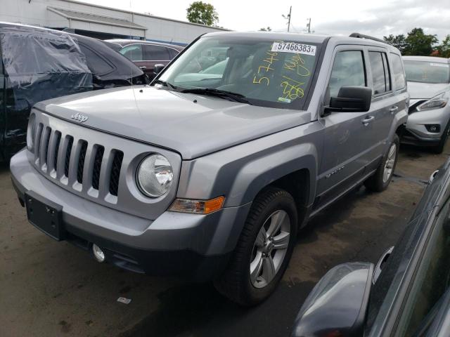 1C4NJRFB7GD758775 - 2016 JEEP PATRIOT LATITUDE GRAY photo 1