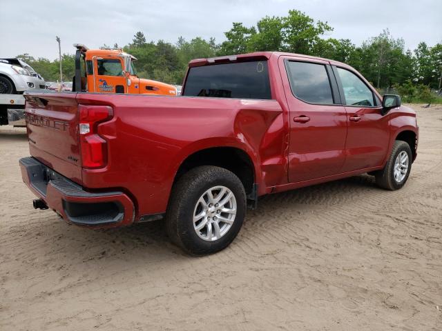 1GCUYEED1NZ131167 - 2022 CHEVROLET SILVERADO K1500 RST MAROON photo 3