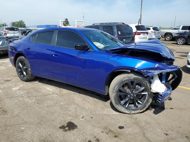 2C3CDXJG7LH145692 - 2020 DODGE CHARGER SXT BLUE photo 4