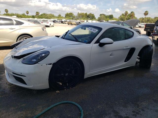 WP0AA2A84HS270284 - 2017 PORSCHE CAYMAN WHITE photo 1