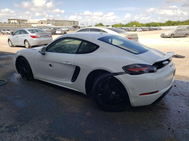 WP0AA2A84HS270284 - 2017 PORSCHE CAYMAN WHITE photo 2