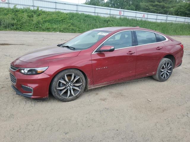 1G1ZD5ST4JF281260 - 2018 CHEVROLET MALIBU LT RED photo 1