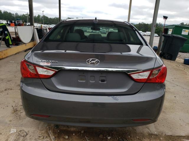 5NPEC4AC0BH232844 - 2011 HYUNDAI SONATA SE GRAY photo 6