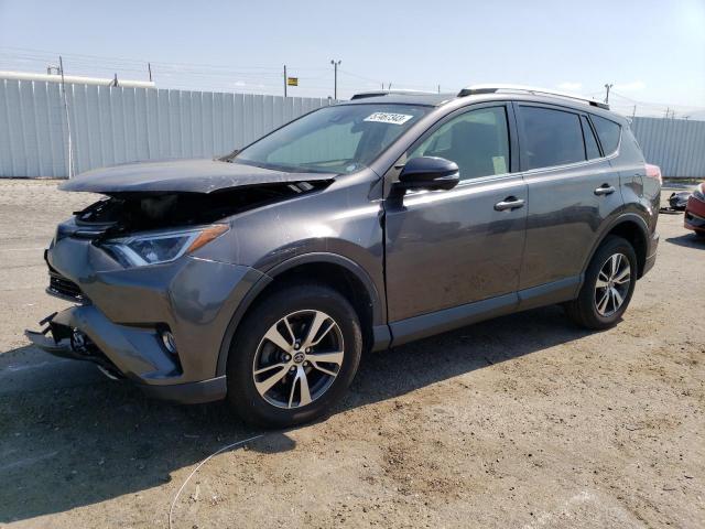 JTMRFREV5JJ252059 - 2018 TOYOTA RAV4 ADVENTURE GRAY photo 1