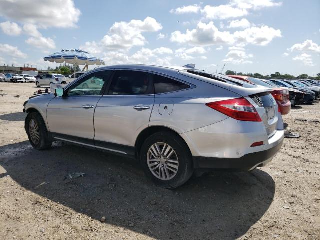 5J6TF3H59DL000851 - 2013 HONDA CROSSTOUR EXL ვერცხლისფერი ფოტო 2