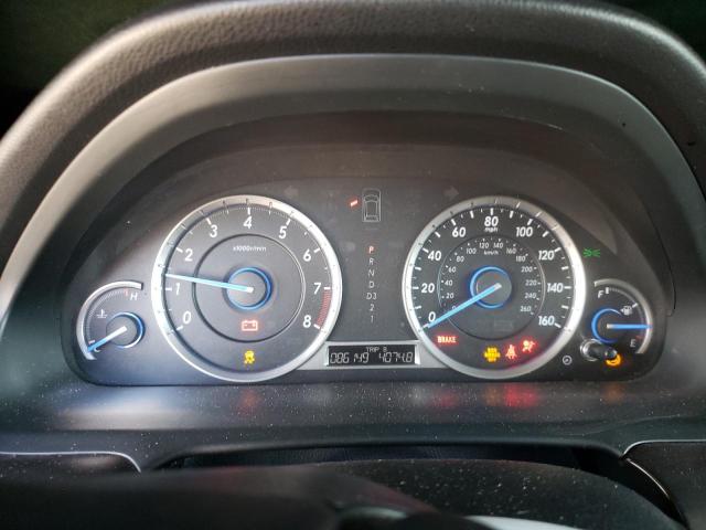 5J6TF3H59DL000851 - 2013 HONDA CROSSTOUR EXL ვერცხლისფერი ფოტო 9