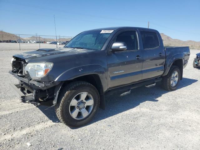 5TFJU4GNXEX059279 - 2014 TOYOTA TACOMA DOUBLE CAB PRERUNNER GRAY photo 1