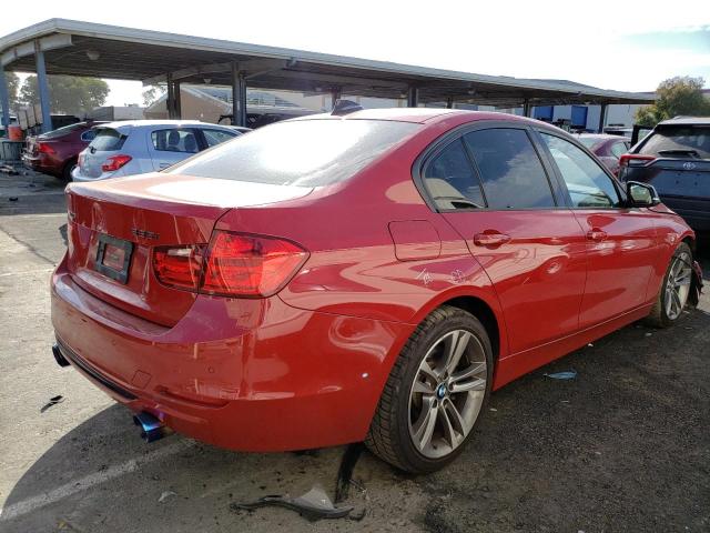 WBA3B9C56DF585055 - 2013 BMW 335 XI RED photo 3