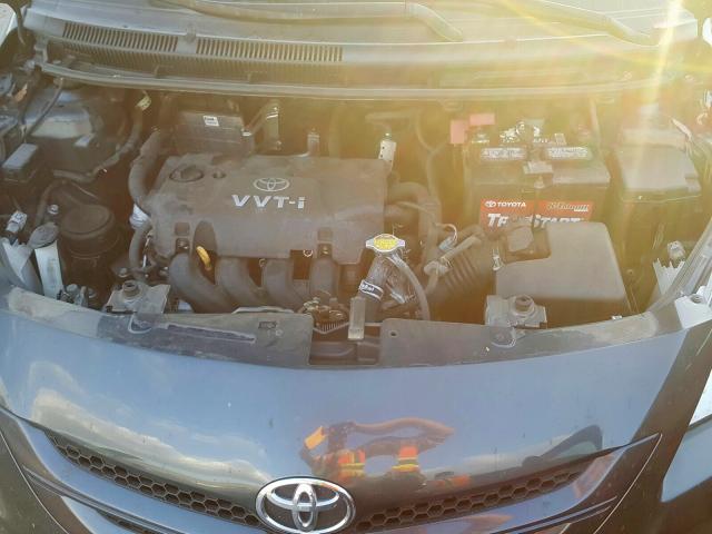 JTDBT923581264347 - 2008 TOYOTA YARIS  photo 7