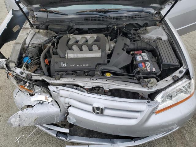 1HGCG16511A042420 - 2001 HONDA ACCORD EX SILVER photo 11