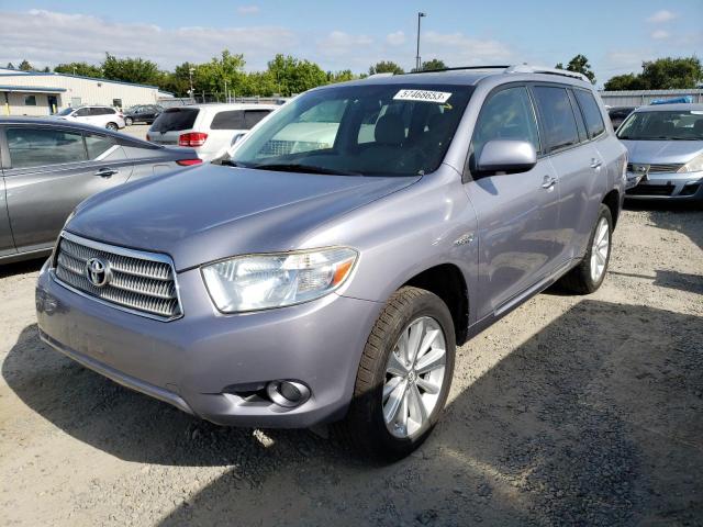 JTEEW44A882022287 - 2008 TOYOTA HIGHLANDER HYBRID LIMITED GRAY photo 1