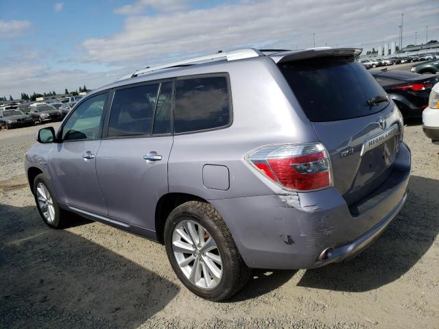 JTEEW44A882022287 - 2008 TOYOTA HIGHLANDER HYBRID LIMITED GRAY photo 2