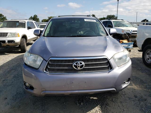 JTEEW44A882022287 - 2008 TOYOTA HIGHLANDER HYBRID LIMITED GRAY photo 5