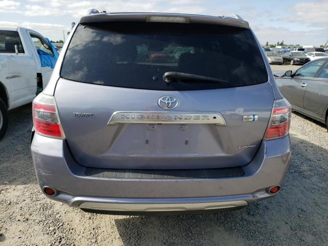 JTEEW44A882022287 - 2008 TOYOTA HIGHLANDER HYBRID LIMITED GRAY photo 6