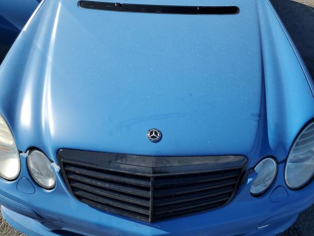 WDBUH83J14X112041 - 2004 MERCEDES-BENZ E 500 4MATIC BLUE photo 12