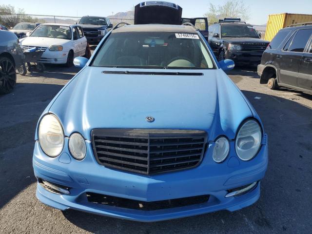 WDBUH83J14X112041 - 2004 MERCEDES-BENZ E 500 4MATIC BLUE photo 5